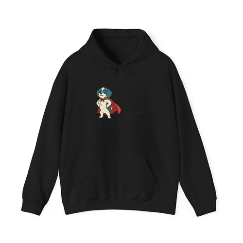 Dog Mom Club Hoodie — "Life Is Better With Dogs" Cute Paw-Print Pullover